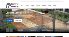 Desktop Screenshot of concretodecorado.com